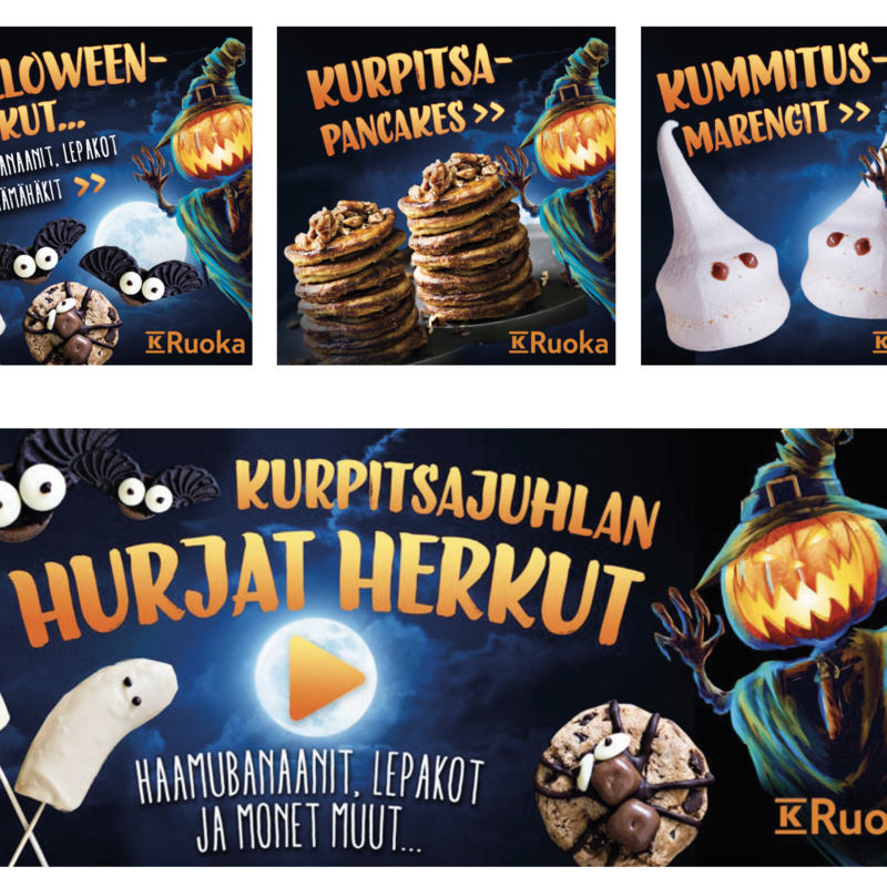 Kesko. Somekampanjan ideointi, suunnittelu ja tuotanto.
